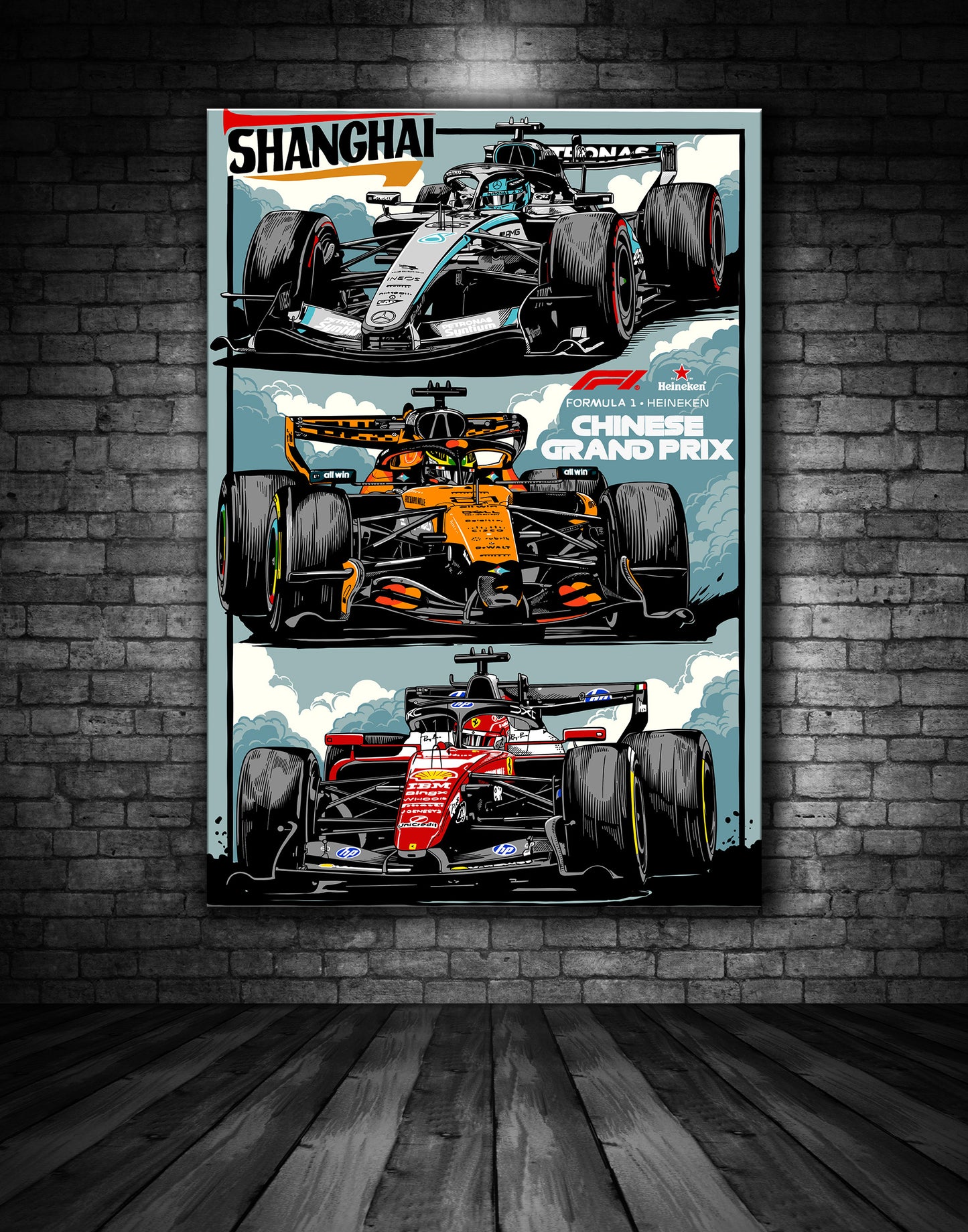 CHINESE GRAND PRIX SHANGHAI F1 POSTER 2026