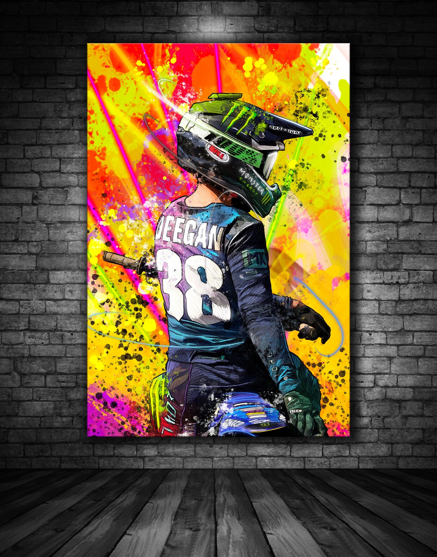 Deegan 38 Graffiti Painting