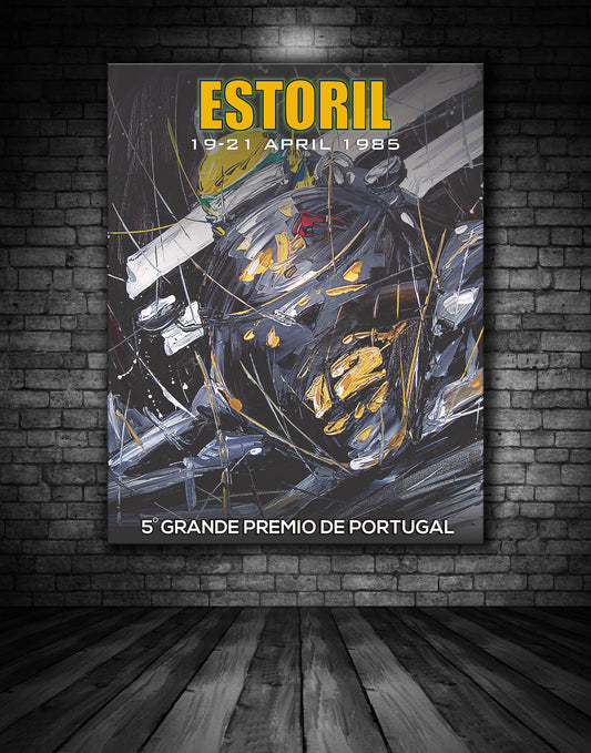 Estoril 1985 Vintage Poster