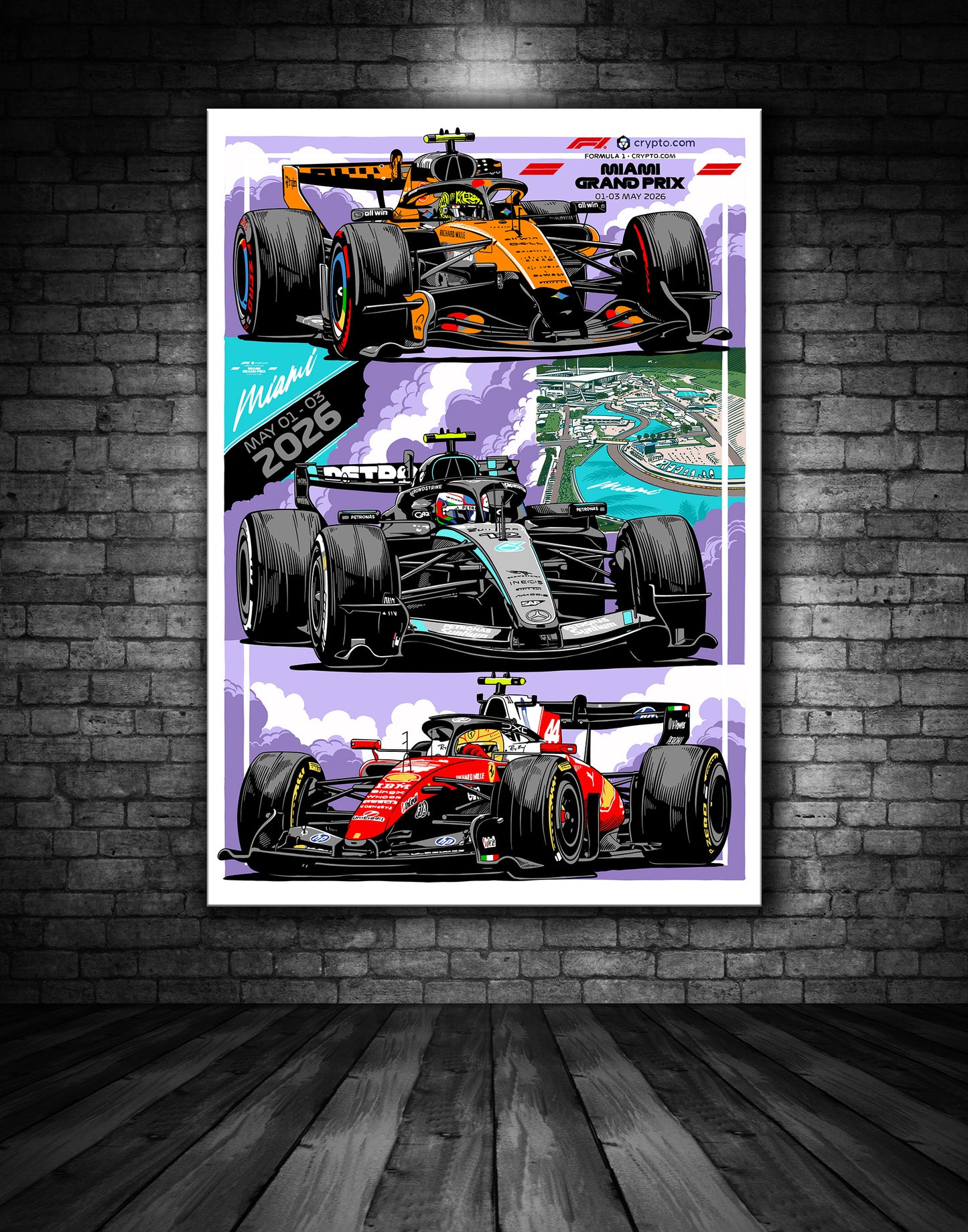 F1 MIAMI GRAND PRIX 2026 WHITE EDITION