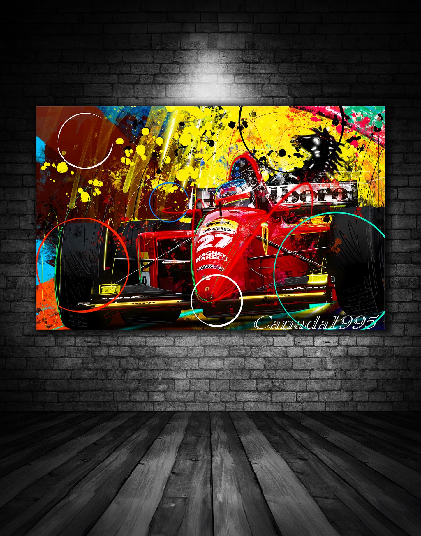 Jean Alesi Ferrari Victory Canada 1995