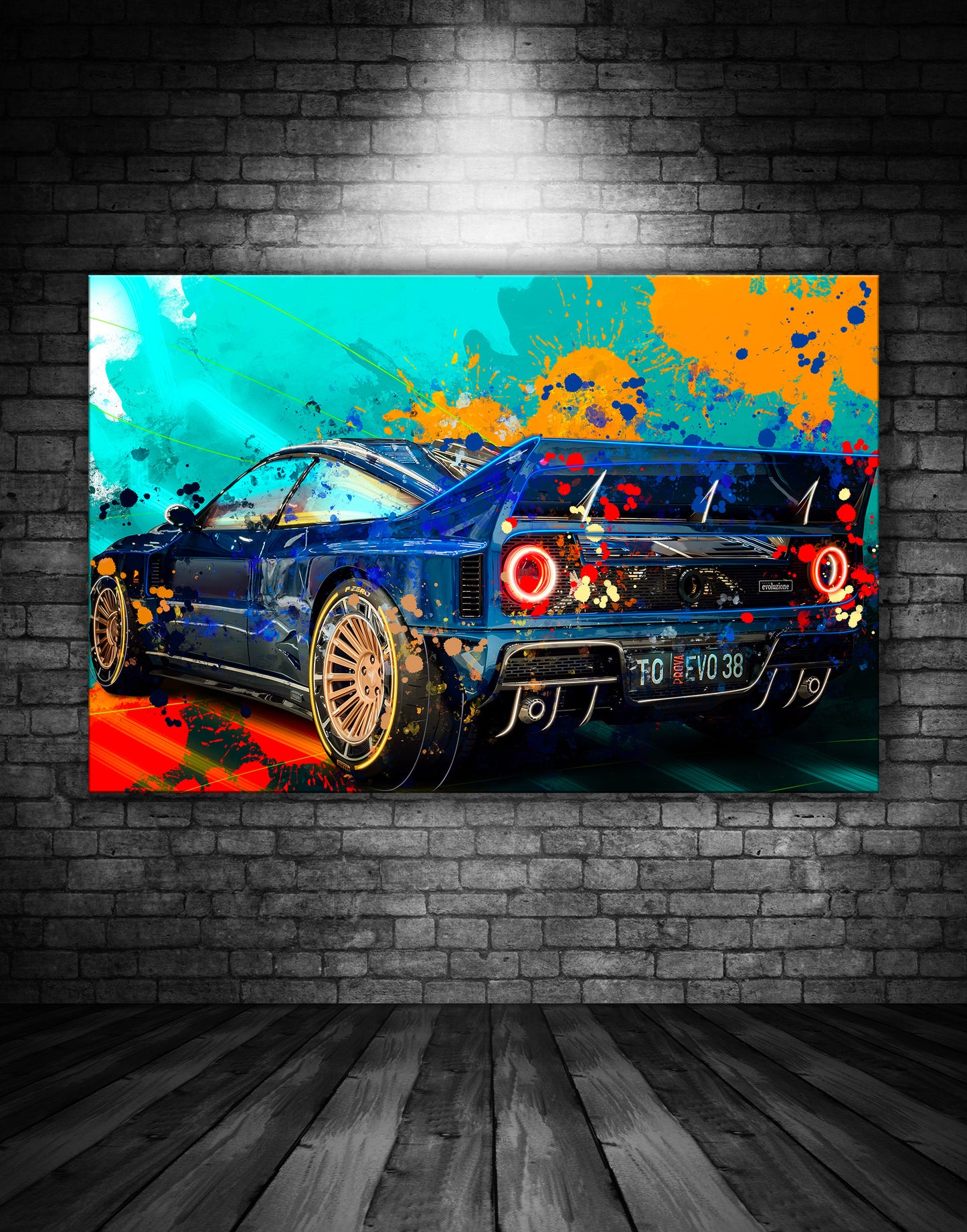 Kimera EVO 38 Graffiti Painting