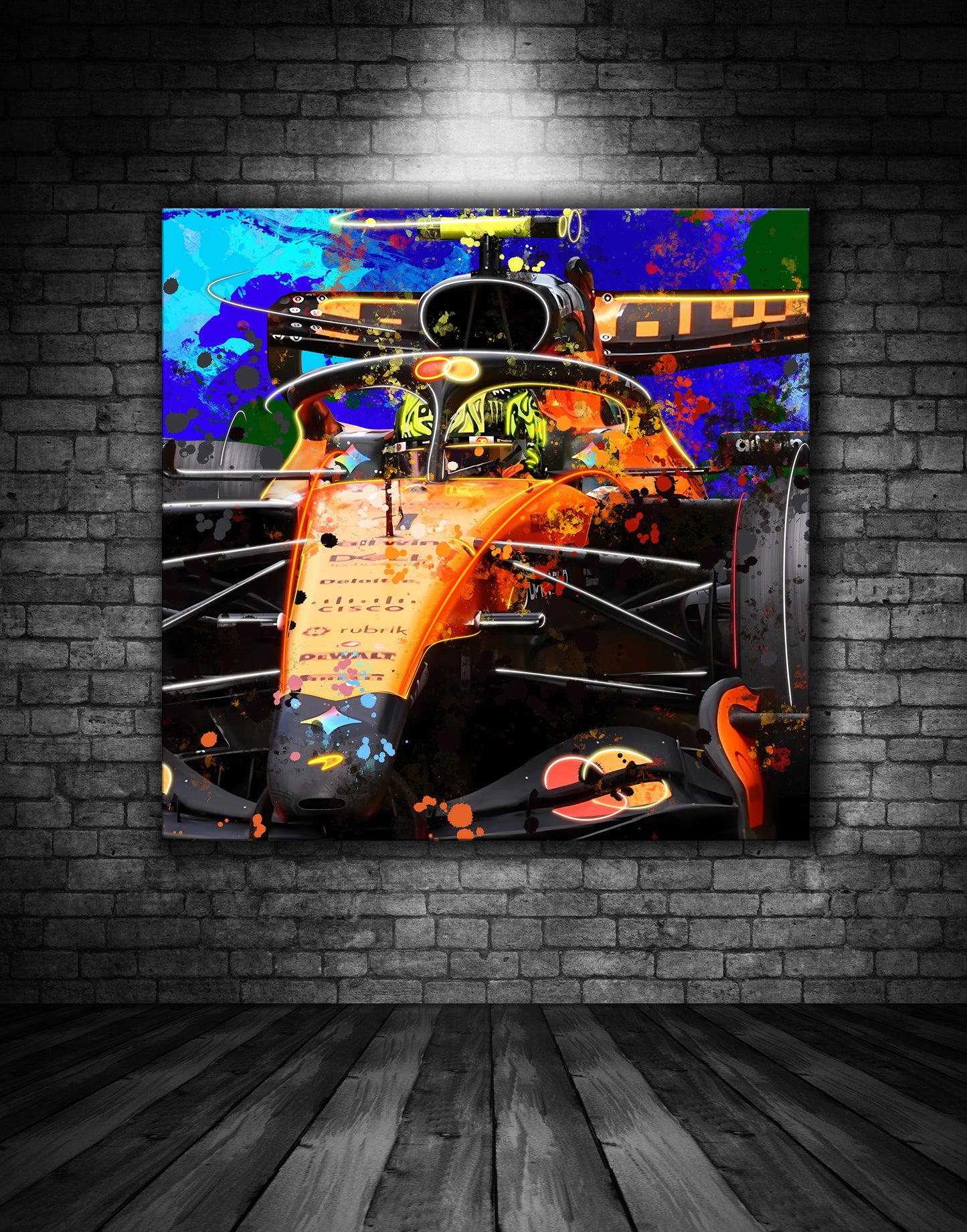 LANDO NORRIS MCLAREN F1 2026 PAINTING