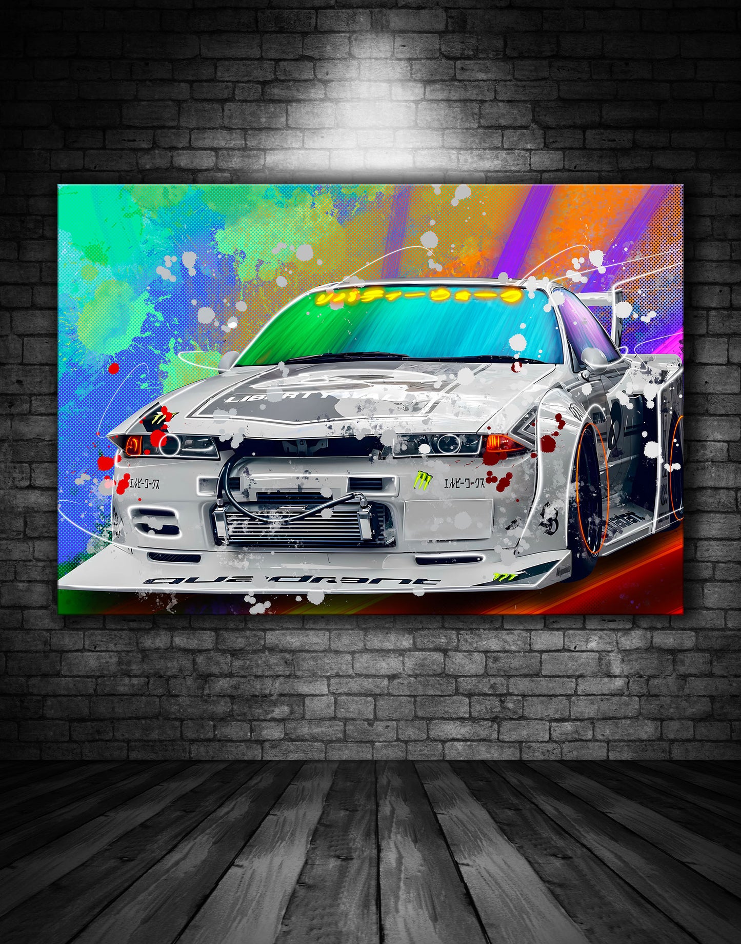 Liberty Walk Nissan GTR Lando Norris
