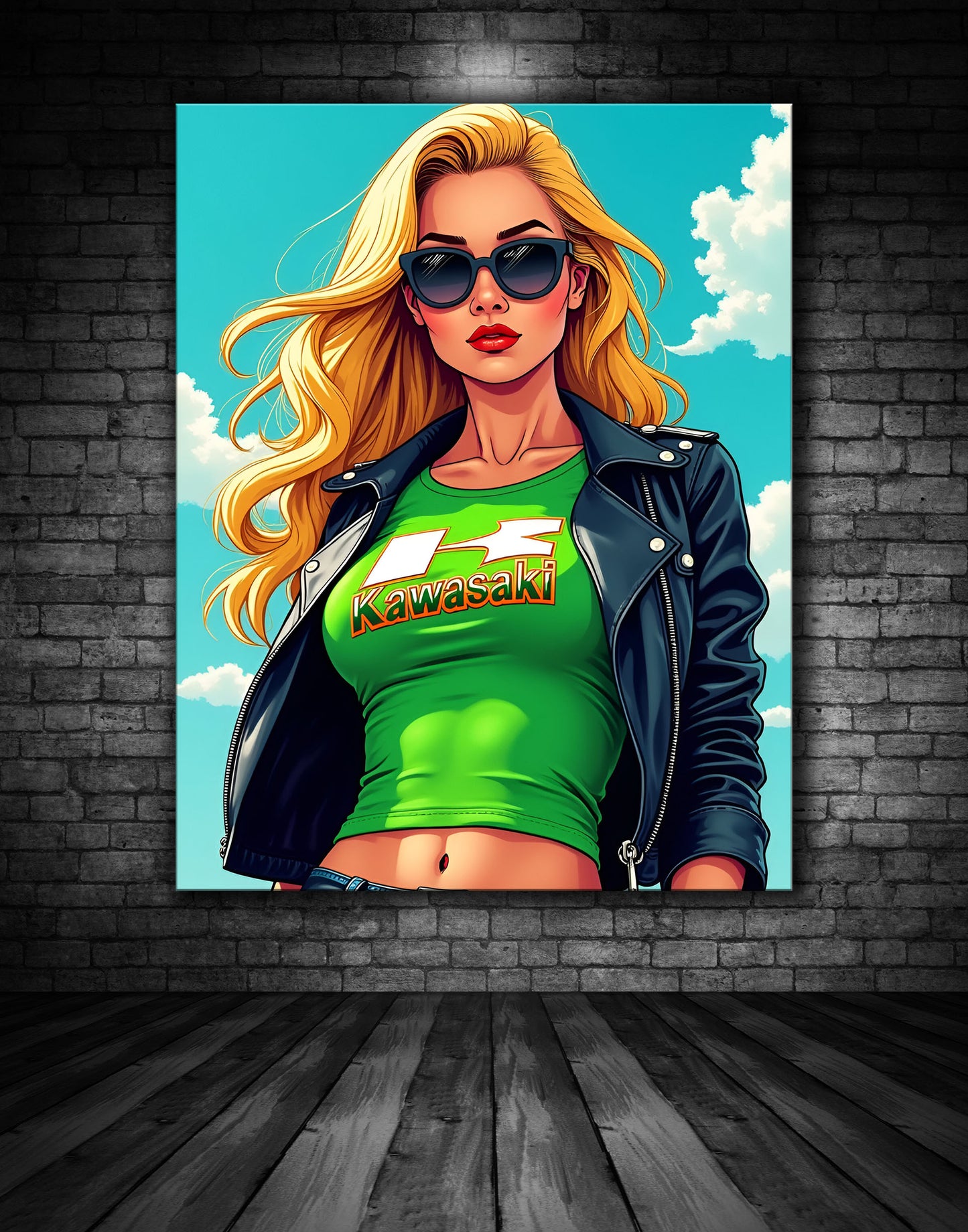 Motorsport Glamour Painting (1)