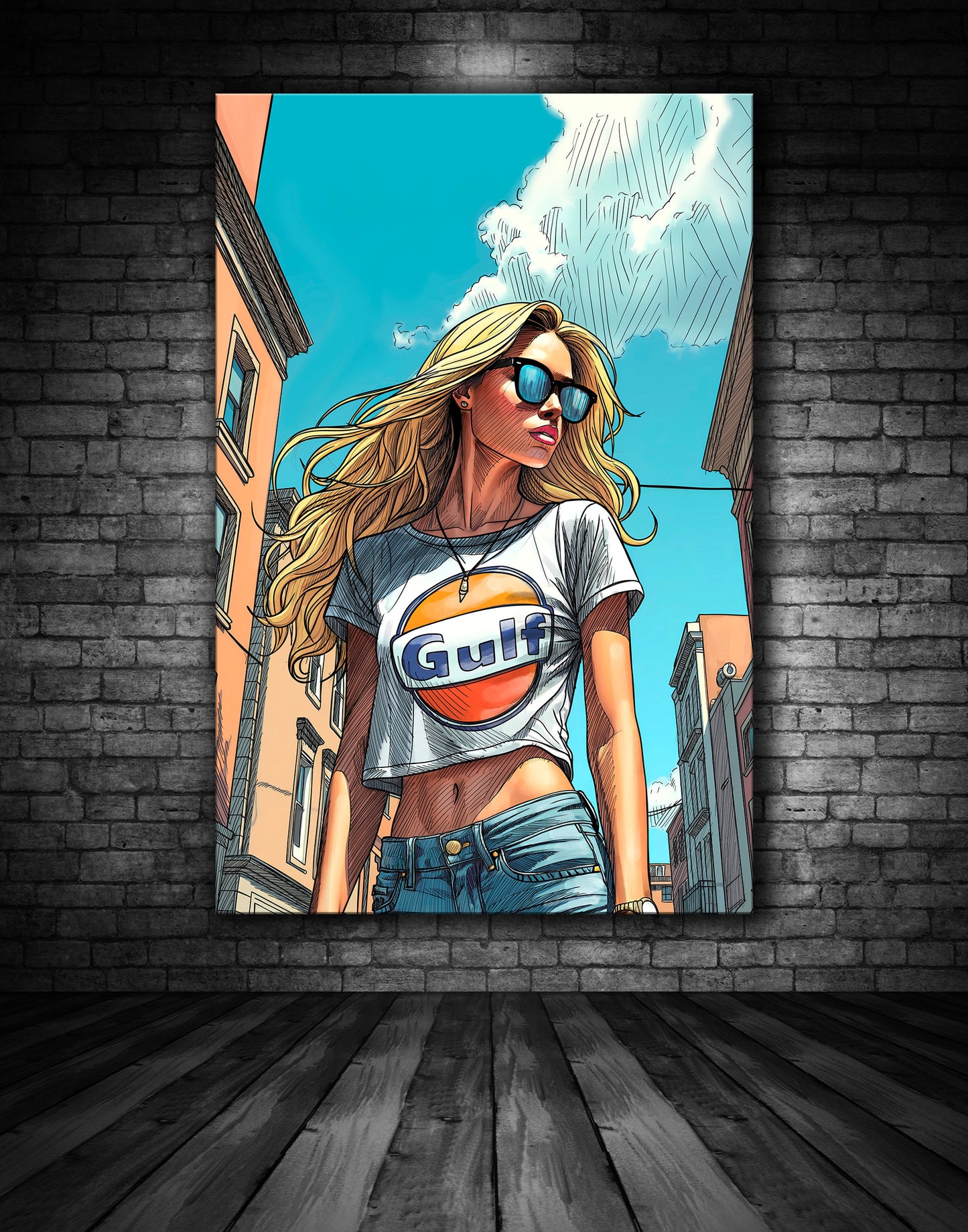 Motorsport Glamour Painting (100)