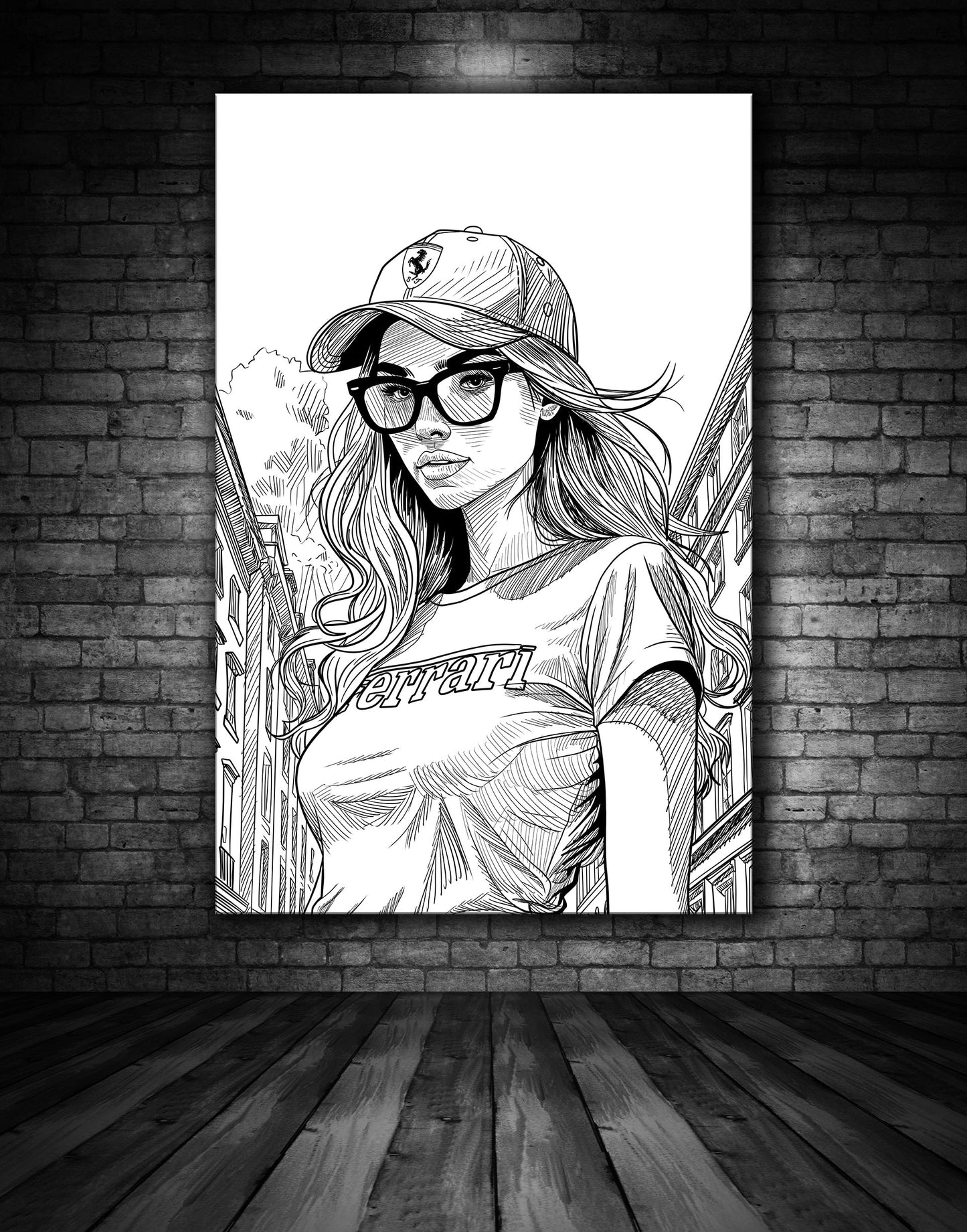 Motorsport Glamour Painting (106)