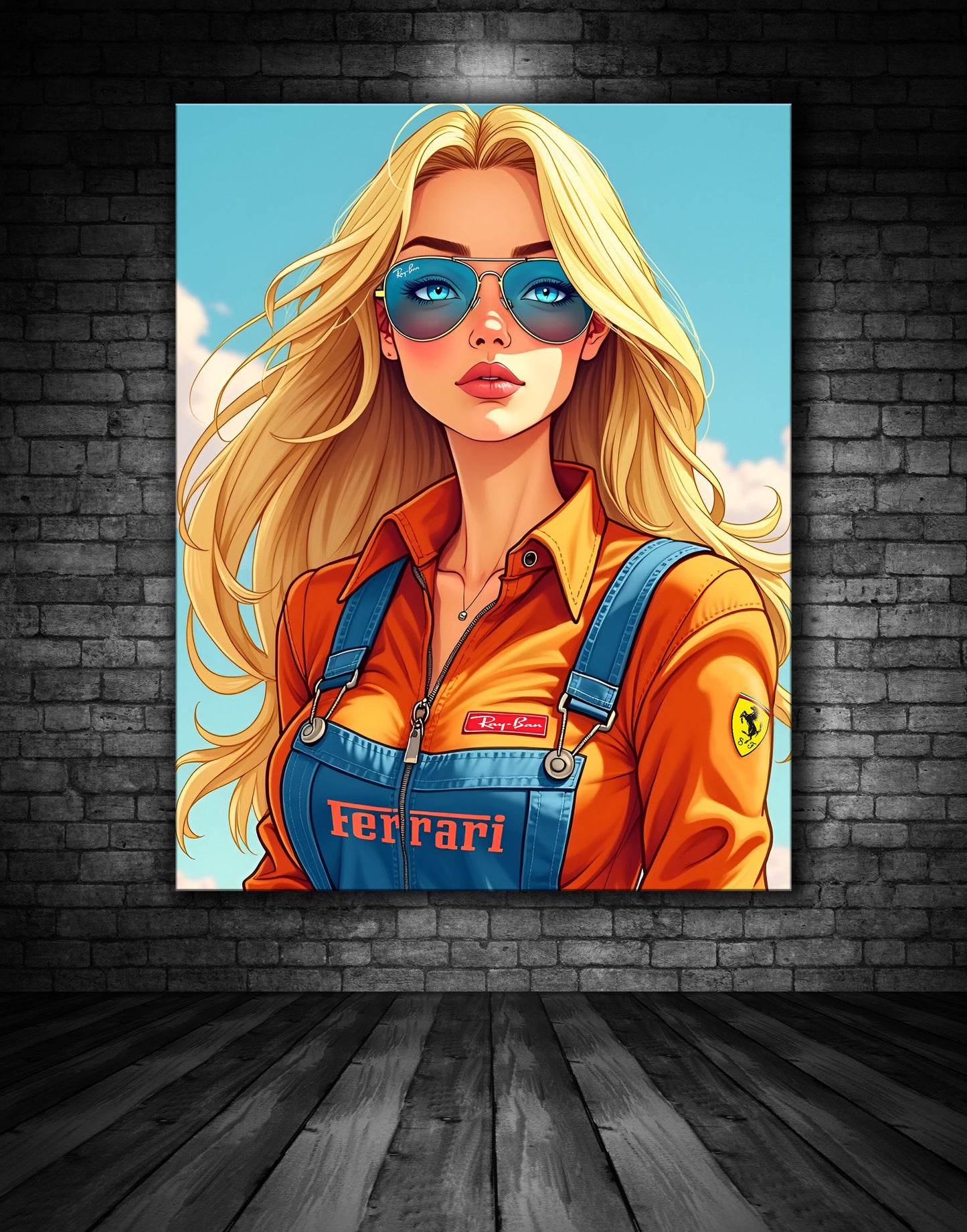 Motorsport Glamour Painting (3)