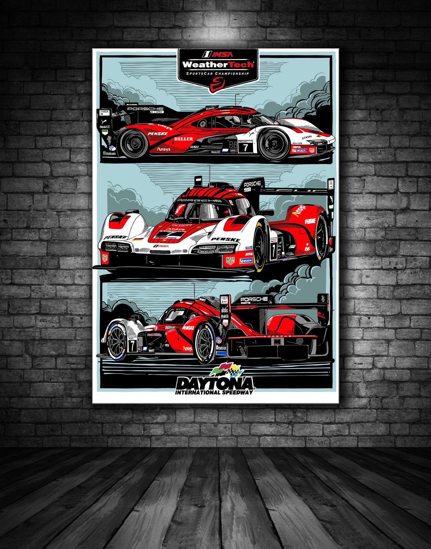 Porsche 963 Hypercar Print