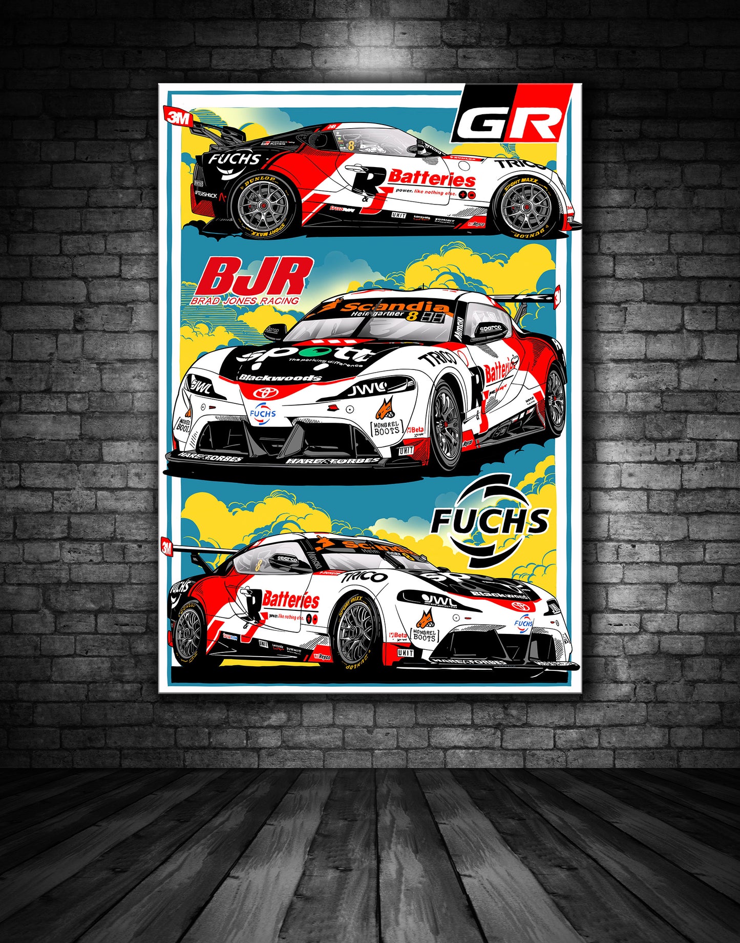 Toyota Supra Bathurst 2026 Print
