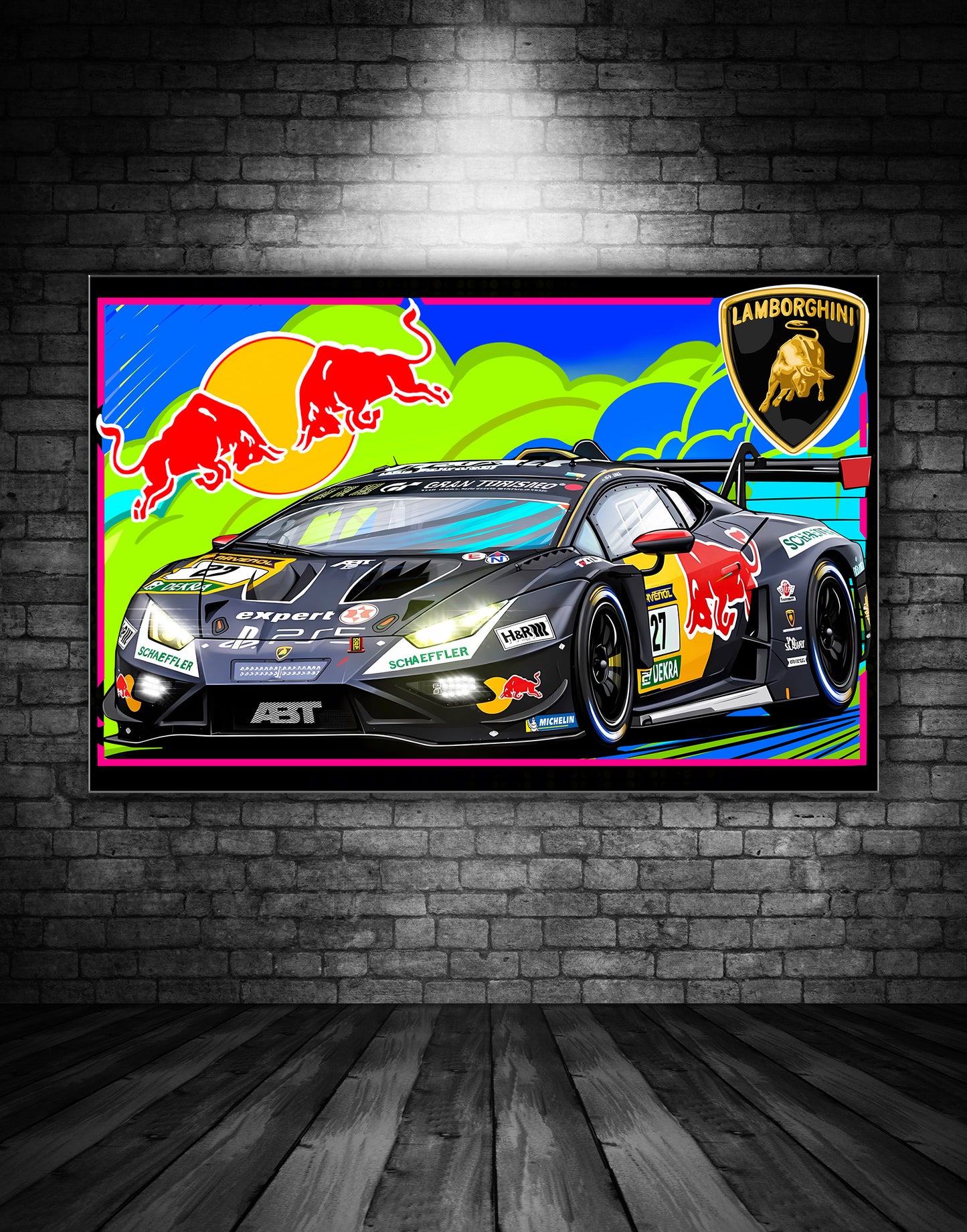 ABT Lamborghini Huracan GT3 Evo 2 DTM Print