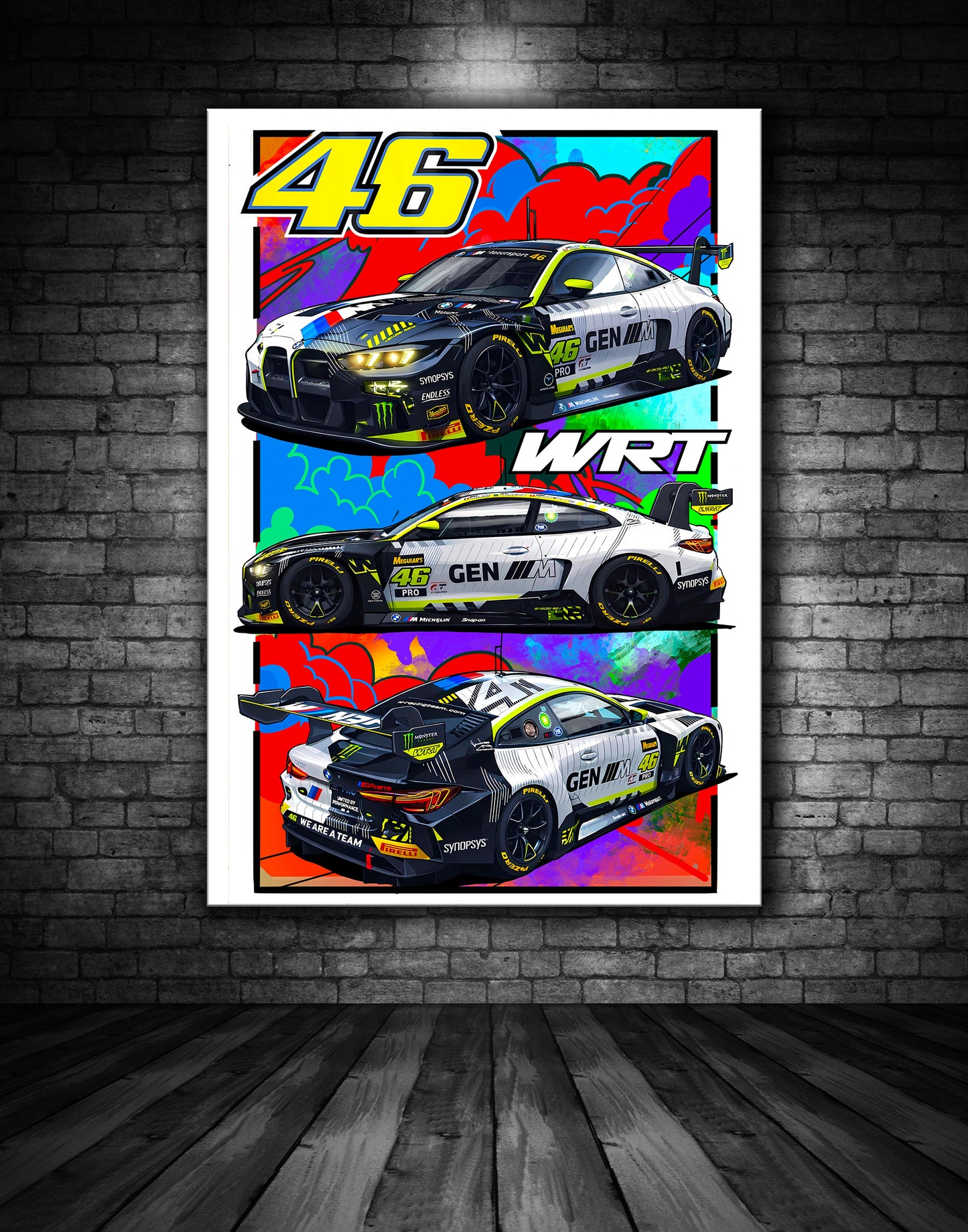 BMW MW GT3 Team WRT Bathurst Print