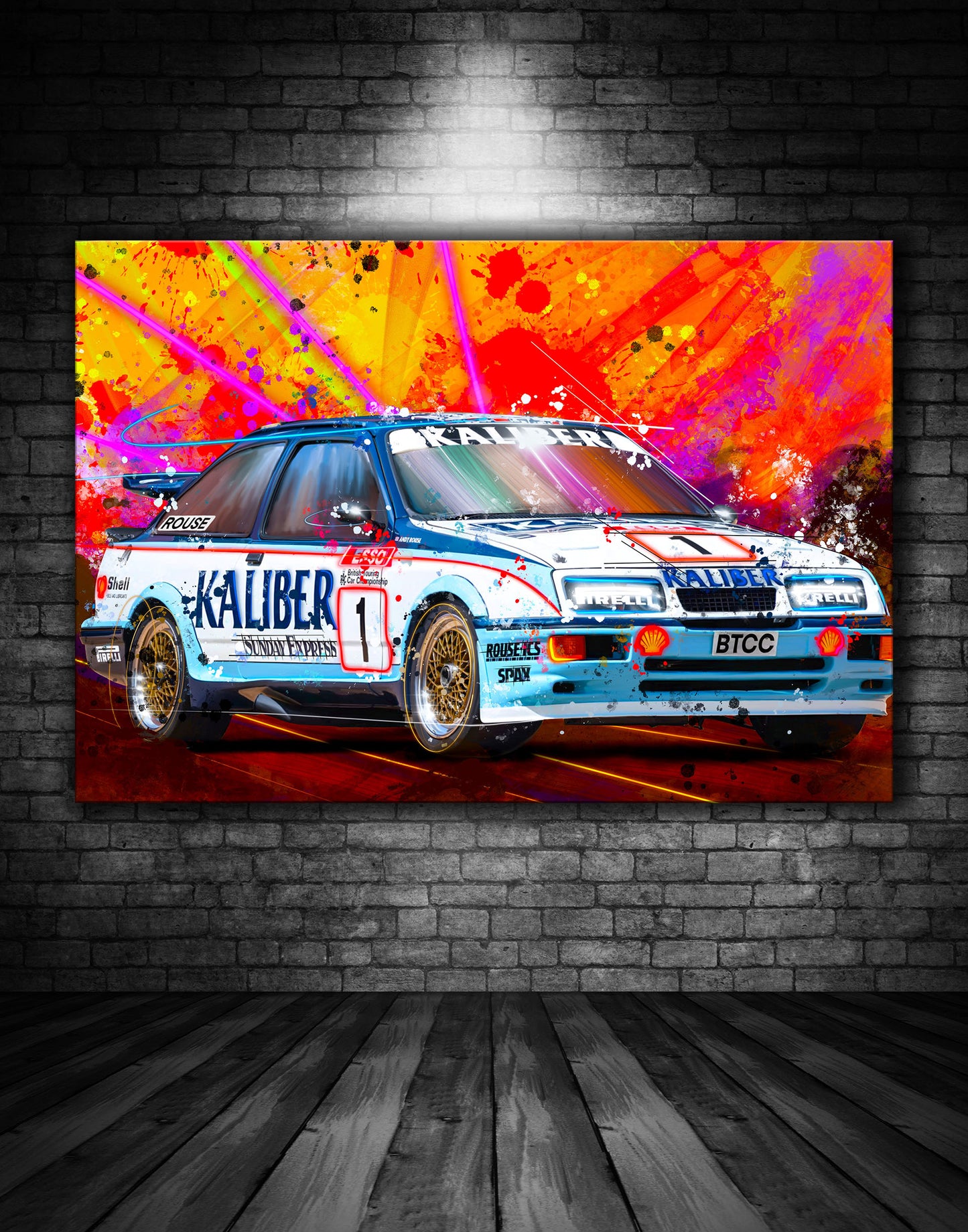 BTCC Sierra Cosworth Graffiti Painting