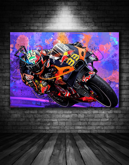 Brad Binder KTM Racing Moto GP Graffiti Painting