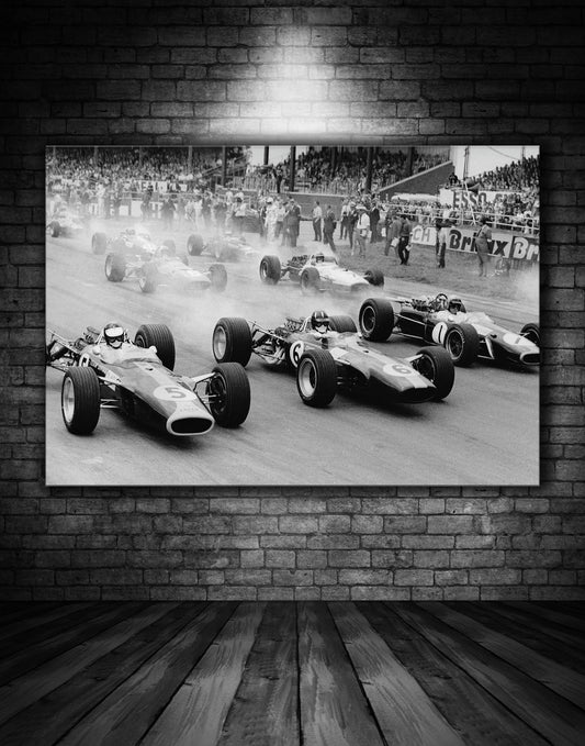 British Grand Prix 1967 start