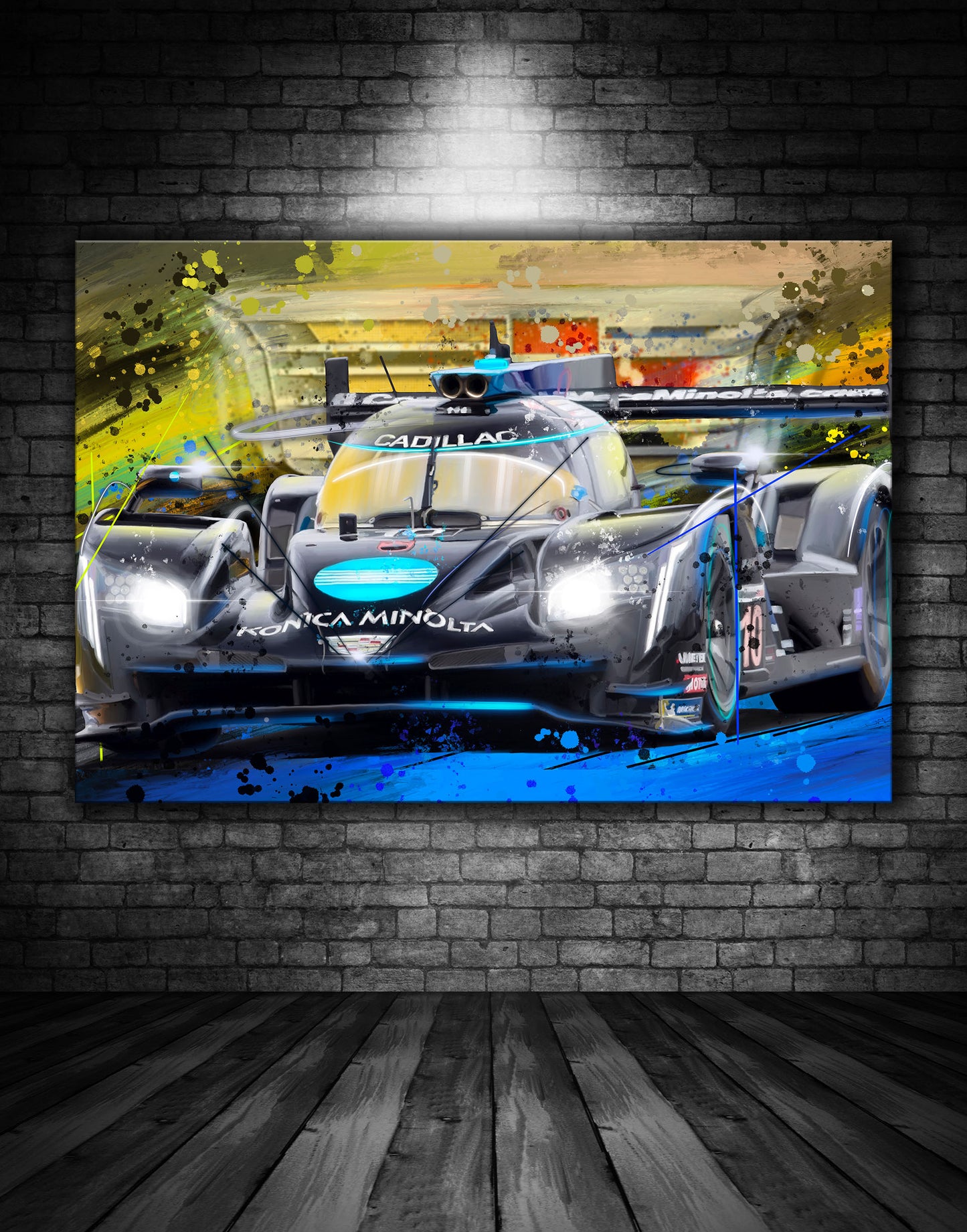 Cadillac IMSA Graffiti Painting