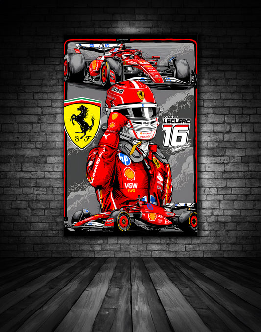 Charles Leclerc Ferrari Black Edition 2025