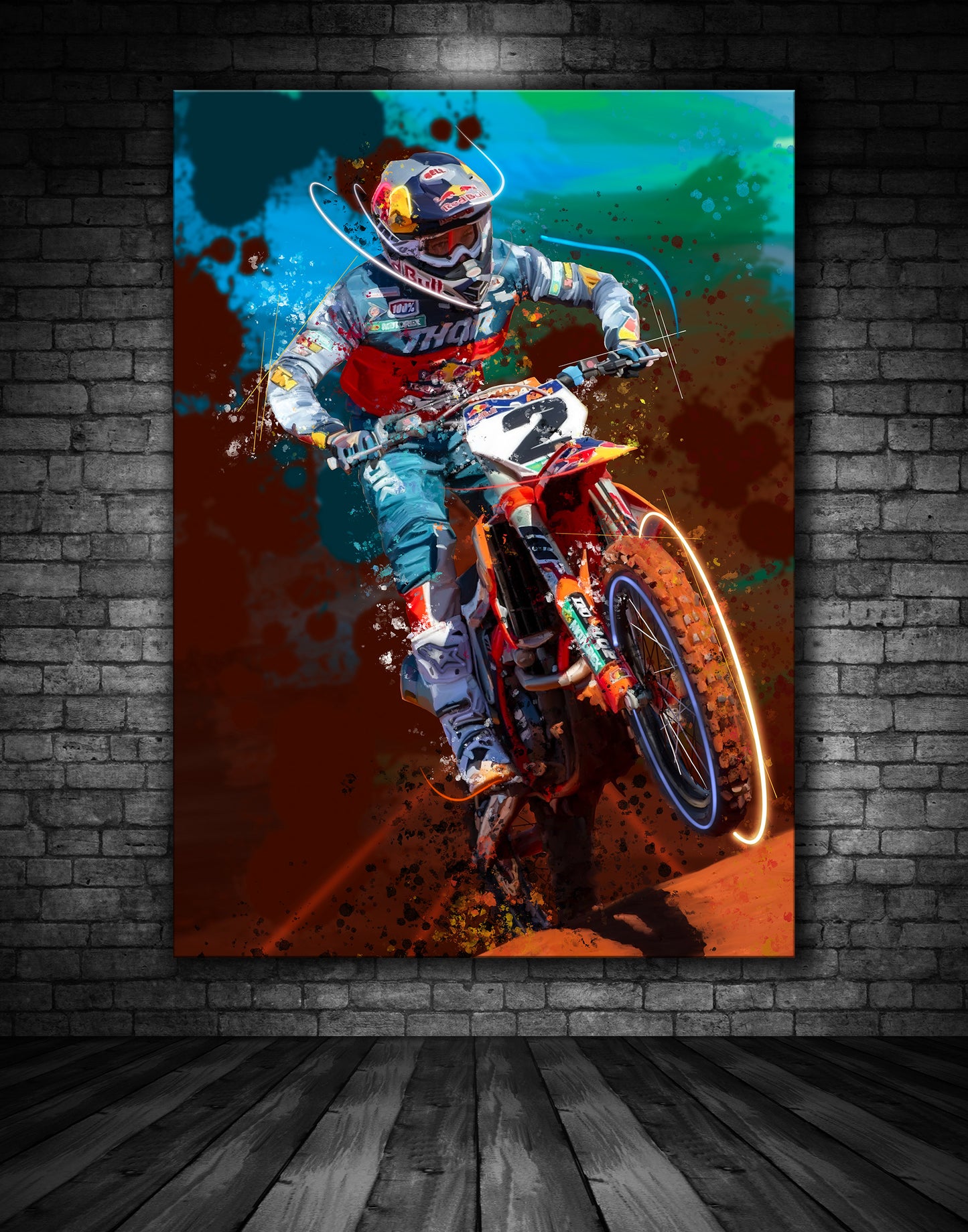 Cooper Webb KTM Graffiti Painting