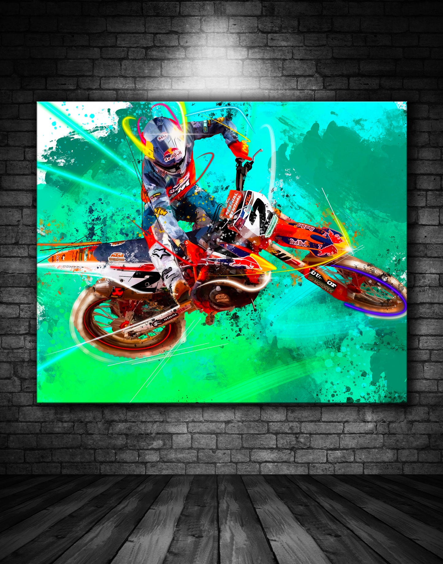 Cooper Webb KTM Racing Graffiti Painting