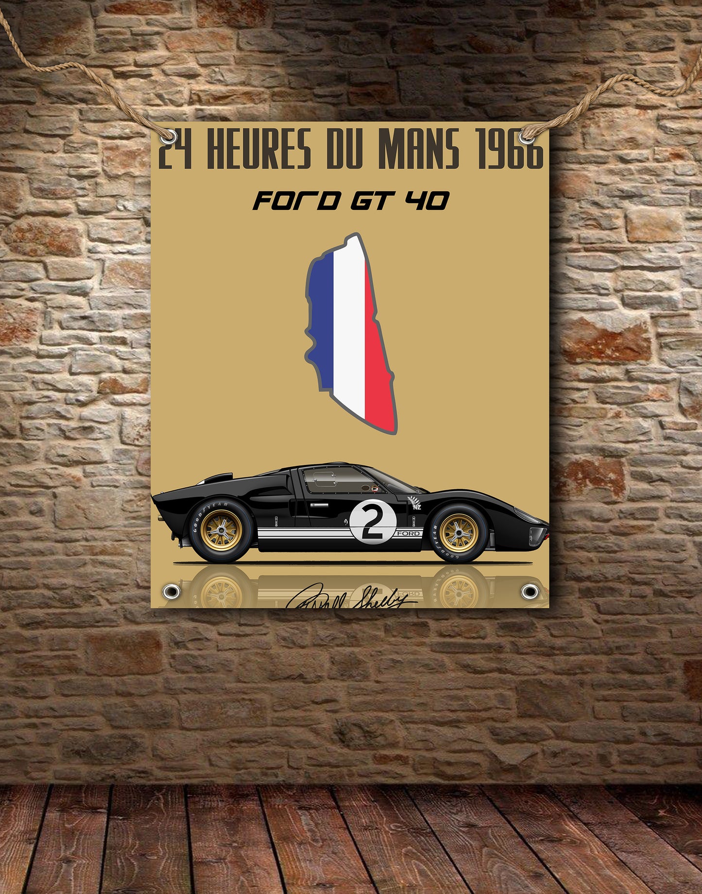 Ford GT 40 Le Mans Victory 1966