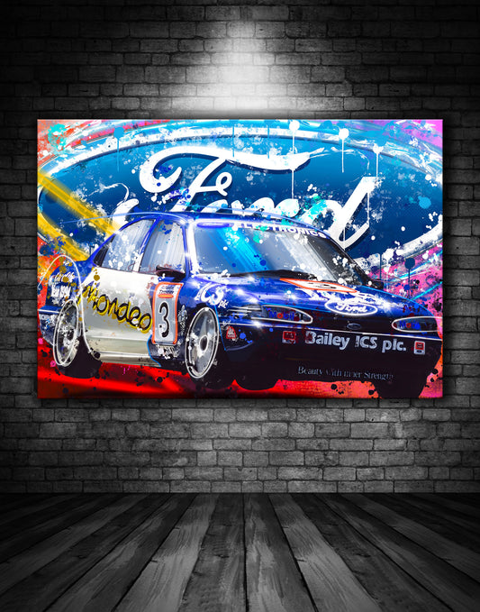 Ford Mondeo Supertourer BTCC Graffiti Painting