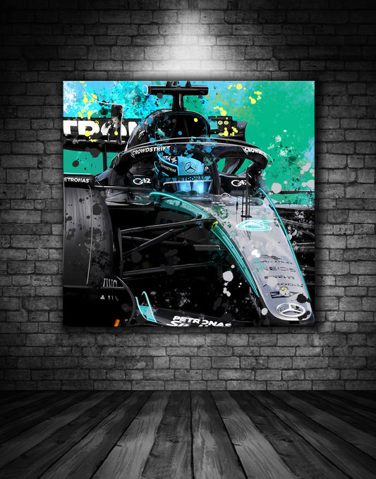 GEORGE RUSSELL MERCEDES AMG F1 2026 PAINTING