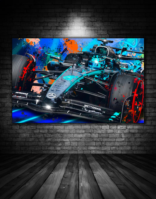 Georde Russell Mercedes F1 2025