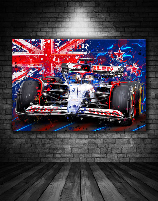 Haas F1 2024 Graffiti Painting