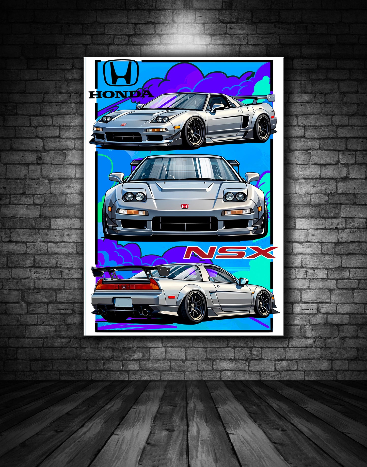 Honda NSX Supercar Print