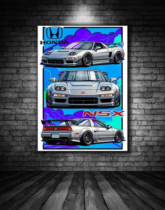 Honda NSX Supercar Print