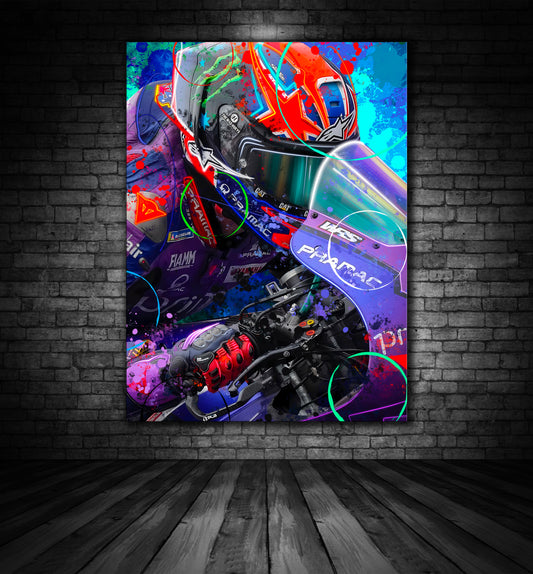JACK MILLER MOTO GP YAMAHA GRAFFITI PAINTING
