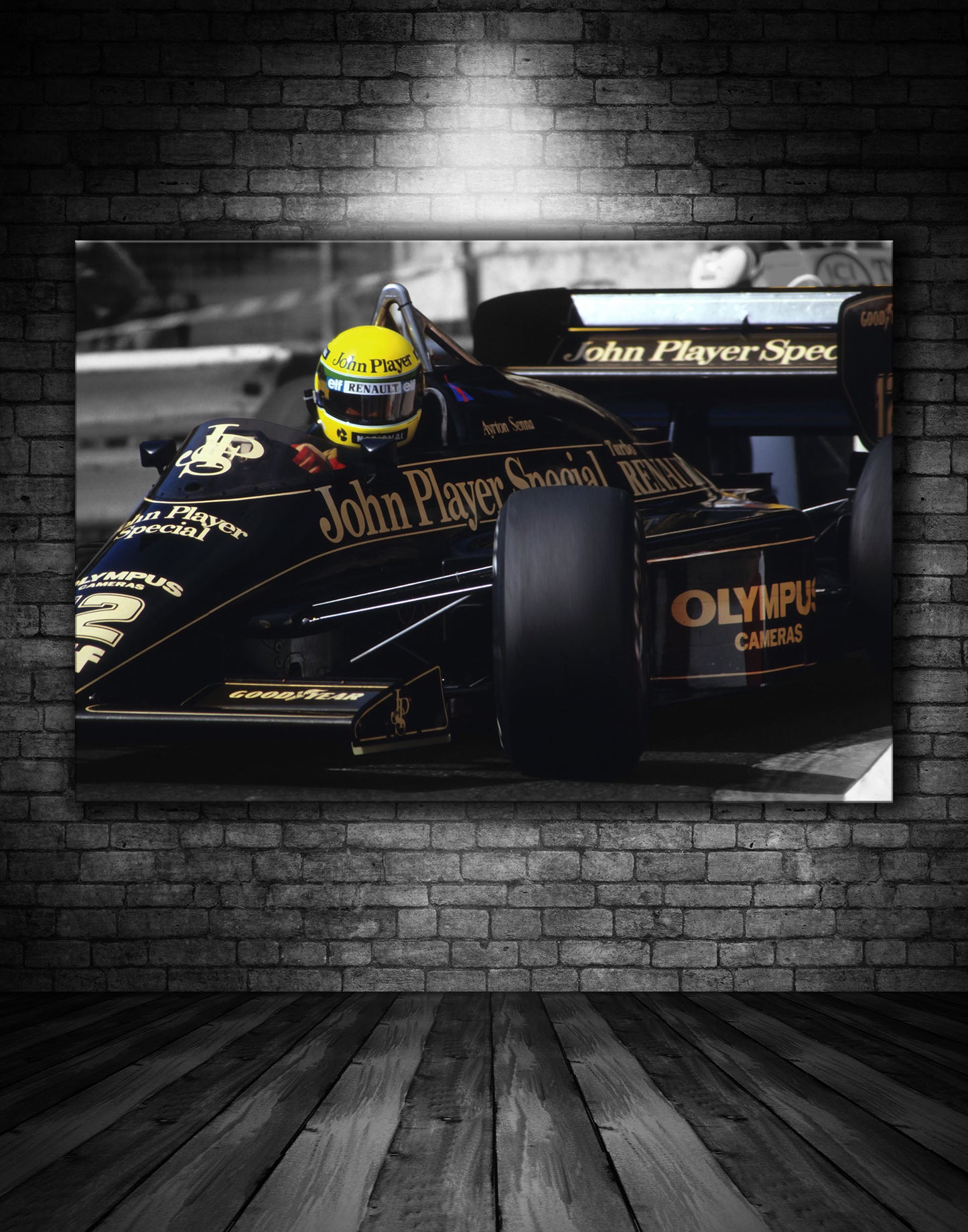 JPS Lotus Renault Ayrton Senna Monaco