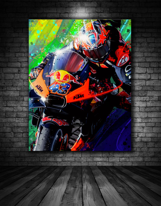 Jack Miller KTM Racing Moto GP Graffiti Painting