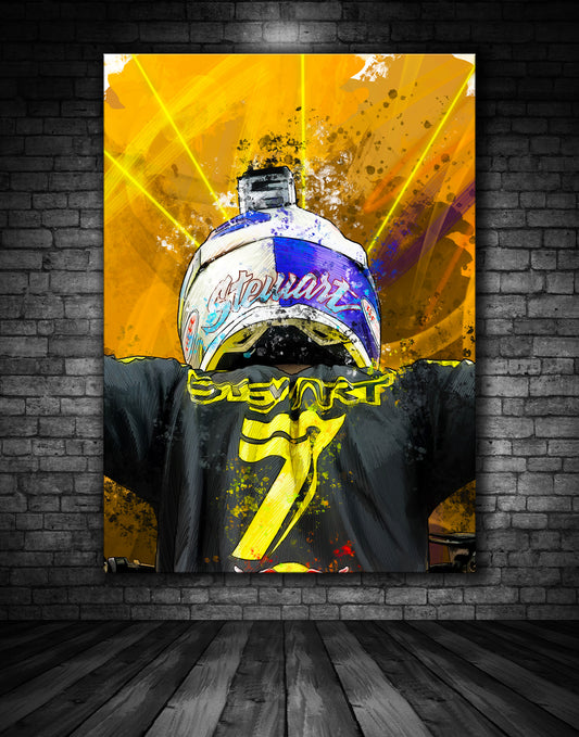 James Stewart 7 Mx Graffiti Painting