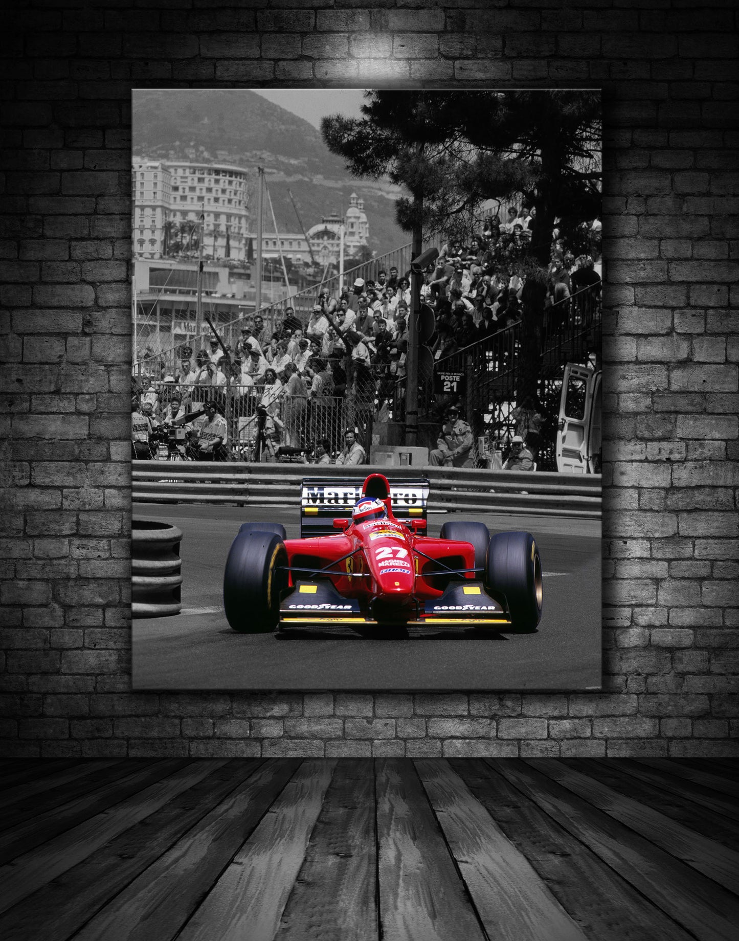 Jean Alesi Ferrari Monaco Grand Prix - Copy