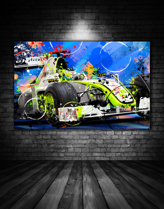Jenson Button Brawn F1 World Champion