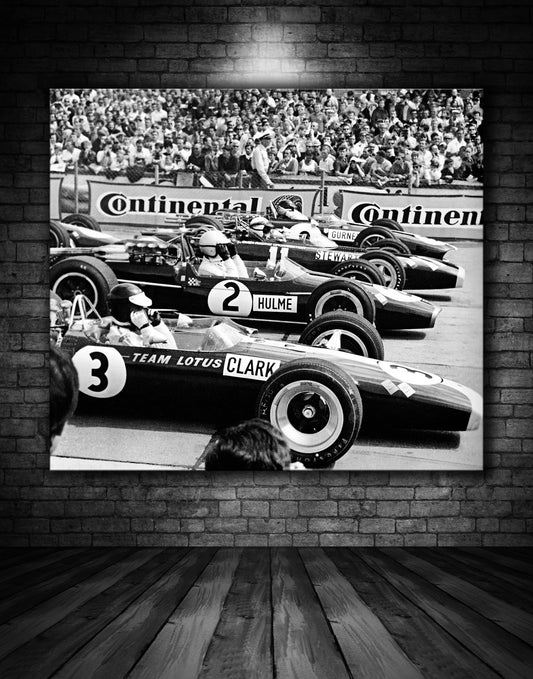 Jim Clark Pole Position 1967 - Copy