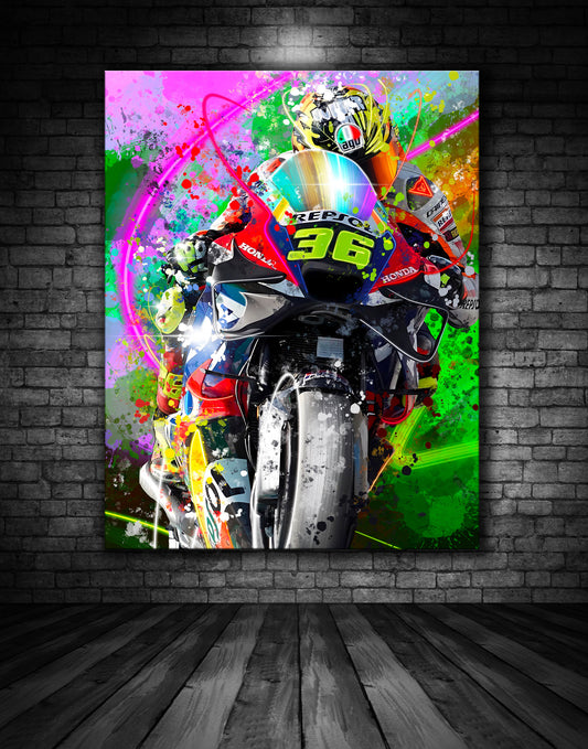 Joan Mir HRC Repsol Honda Moto GP Graffiti Painting