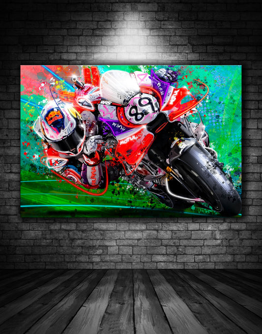 Jorge Martin Pramac Ducati 2024 Graffiti Painting