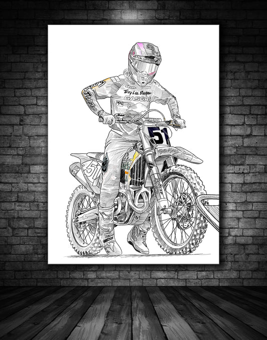 Justin Barcia Pen and Ink Graffiti Illustration