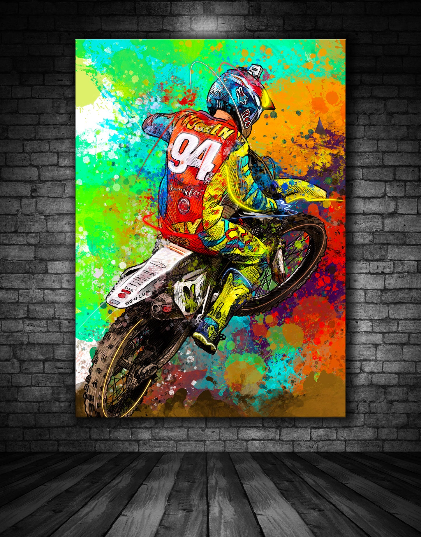 Ken Roczen Suzuki RM Graffiti Painting