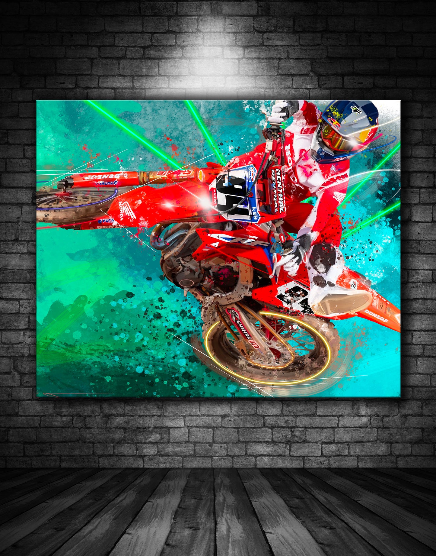 Ken Roczen Team Honda USA Graffiti Painting