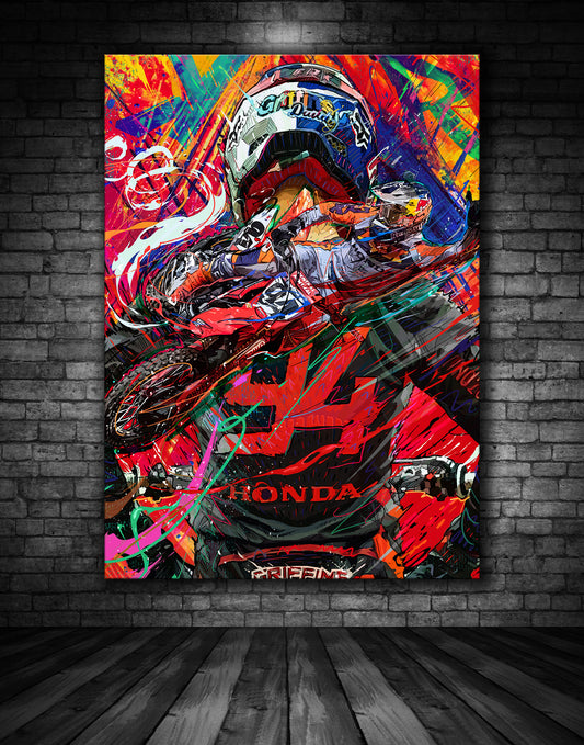 Ken Roczen The Legend Graffiti Painting