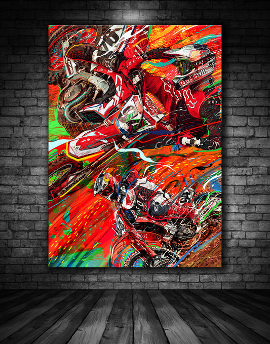 Ken Roczen Tribute Graffiti Painting