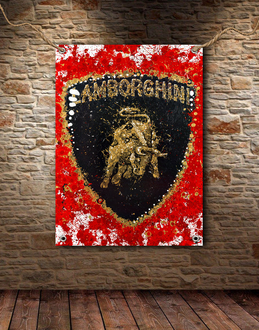 Lamborghini Bull Banner