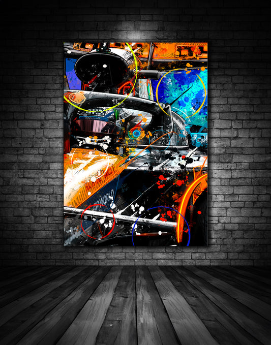 Lando Norris F1 Mclaren Portrait