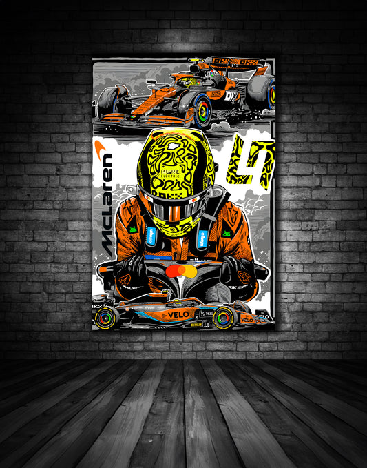 Lando Norris Mclaren F1 Black Edition 2025