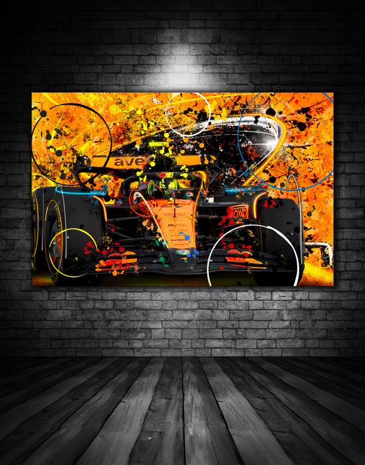 Lando Norris Mclaren F1 Papaya