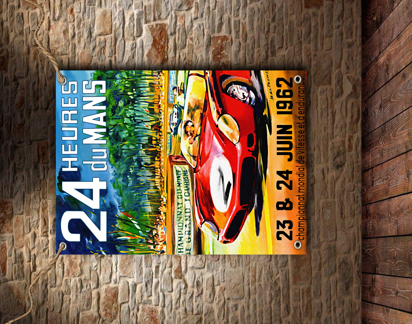 Le Mans 1962 Banner