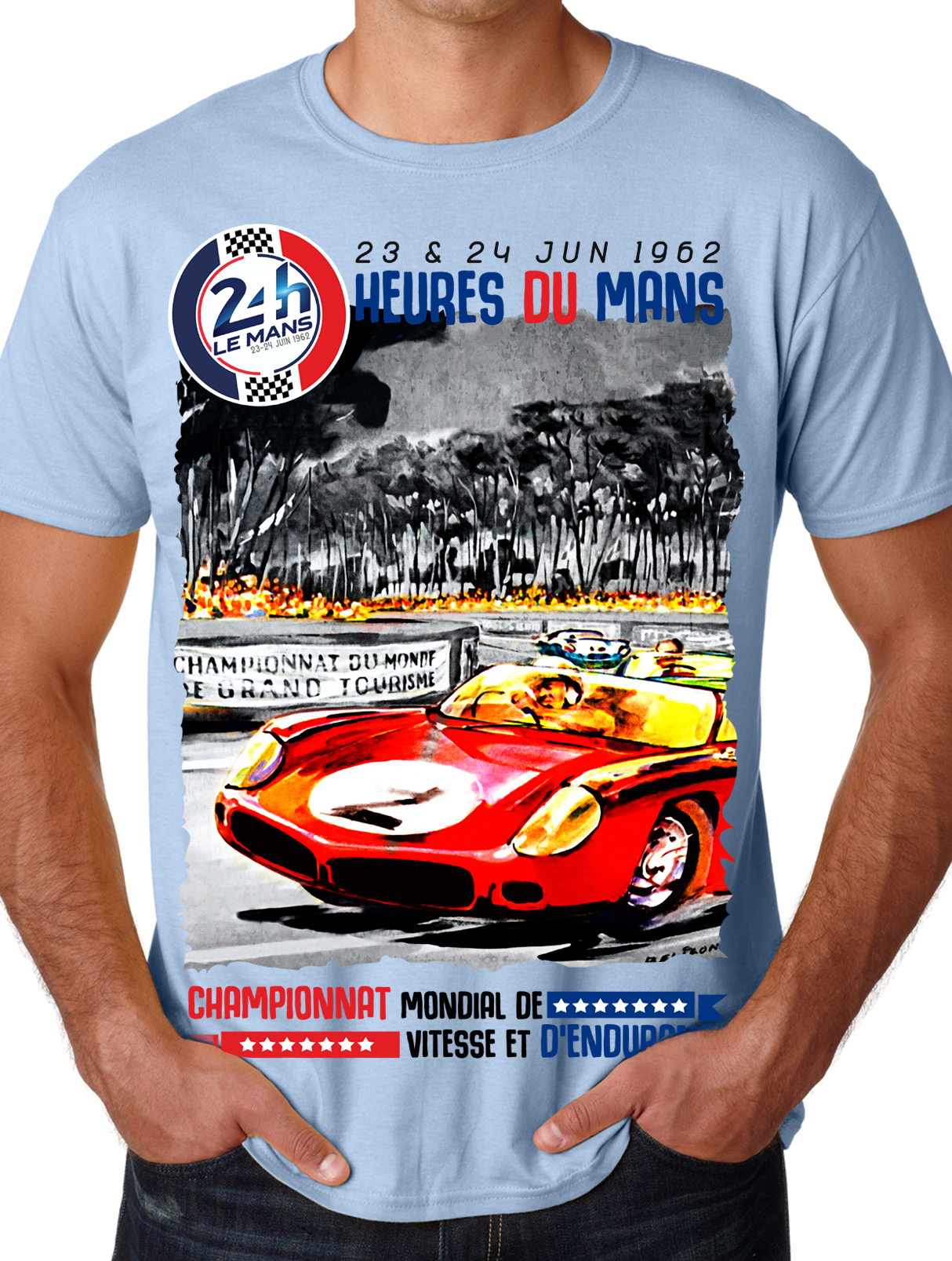 Le Mans 1962 Vintage T shirt